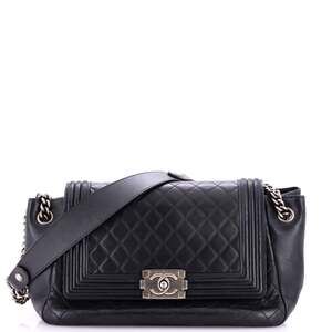 Chanel Boy Accordion Flap Bag Quilted #253061C25B
